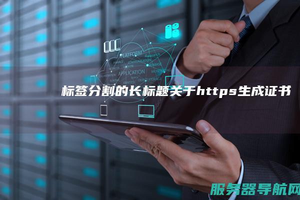标签分割的长标题关于生成证书