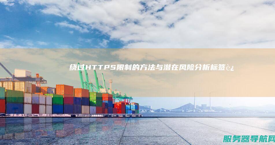 绕过HTTPS限制的方法与潜在风险分析 标签进行分割怎么操作 标签进行分割