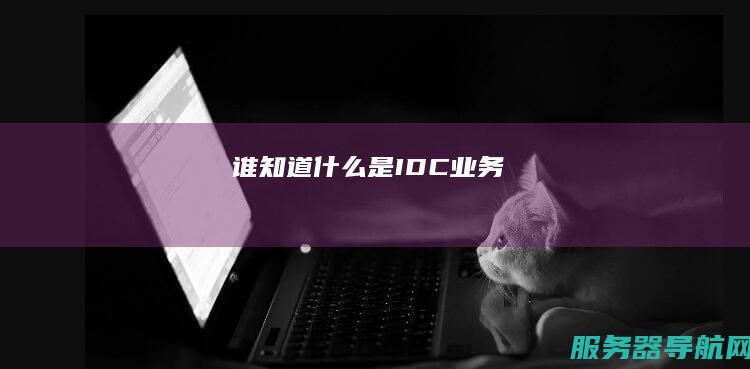 谁知道什么是IDC业务