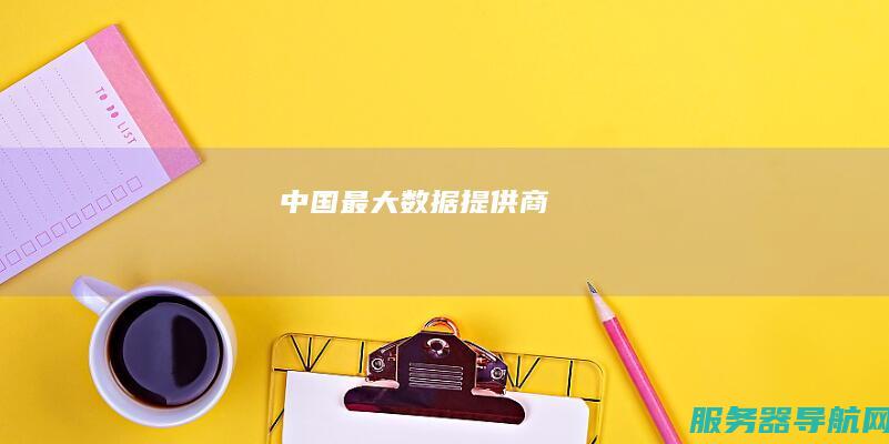 中国最大数据提供商