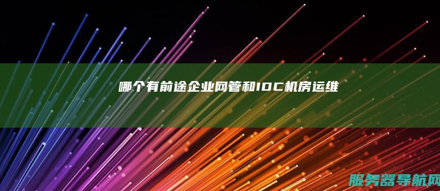 哪个有前途 企业网管和IDC机房运维