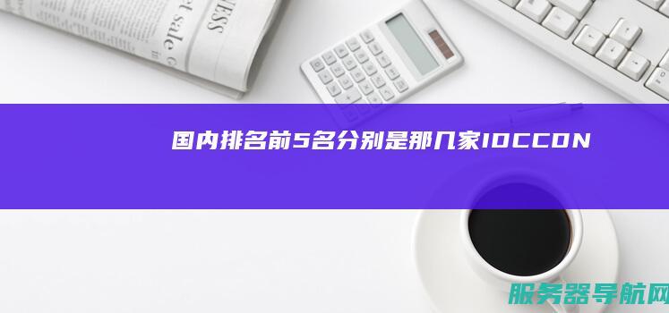 国内排名前5名分别是那几家！ IDC CDN