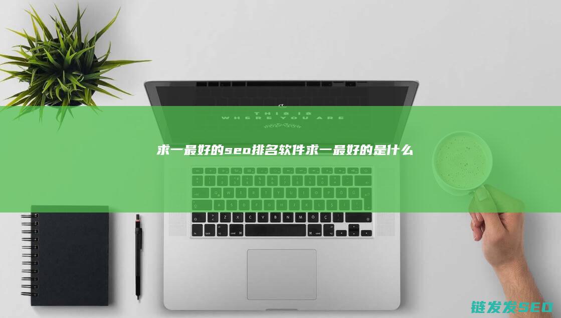 求一最好的seo排名软件 (求一最好的是什么)