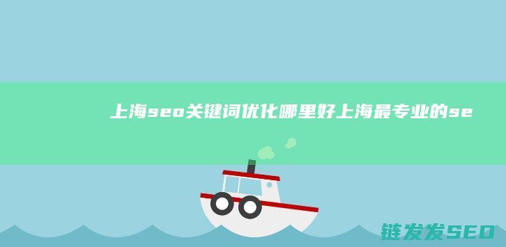 上海seo关键词优化哪里好 (上海最专业的seo公司)