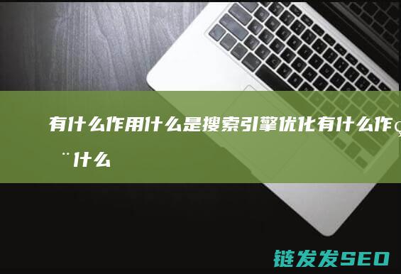 有什么作用 什么是搜索引擎优化 (有什么作用什么成语)