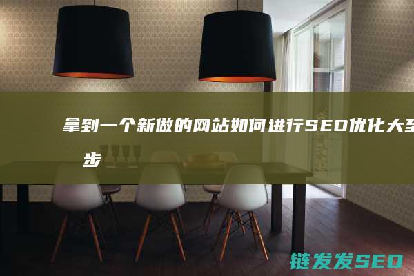 拿到一个新做的网站 如何进行SEO优化 大至的步骤是怎样的 (拿到一个新做品的成语)