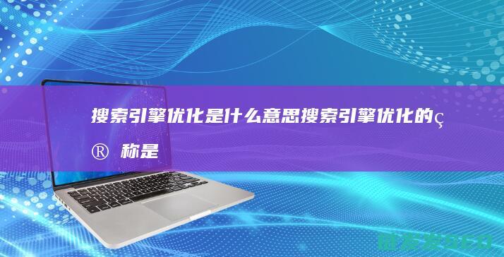 搜索引擎优化是什么意思 (搜索引擎优化的简称是)