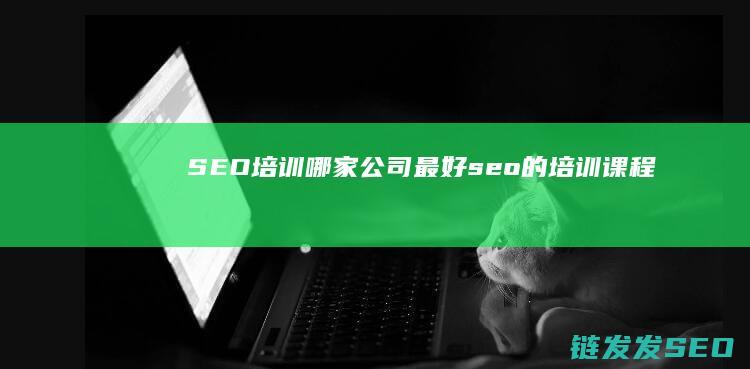 SEO培训哪家公司最好 (seo的培训课程)