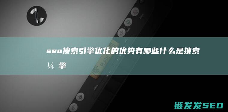 seo搜索引擎优化的优势有哪些 什么是搜索引擎优化 (seo搜索引擎是什么)