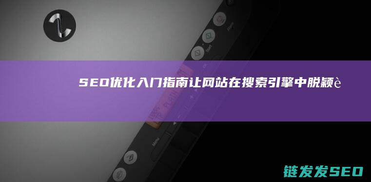 SEO优化入门指南：让网站在搜索引擎中脱颖而出 (优化 seo)