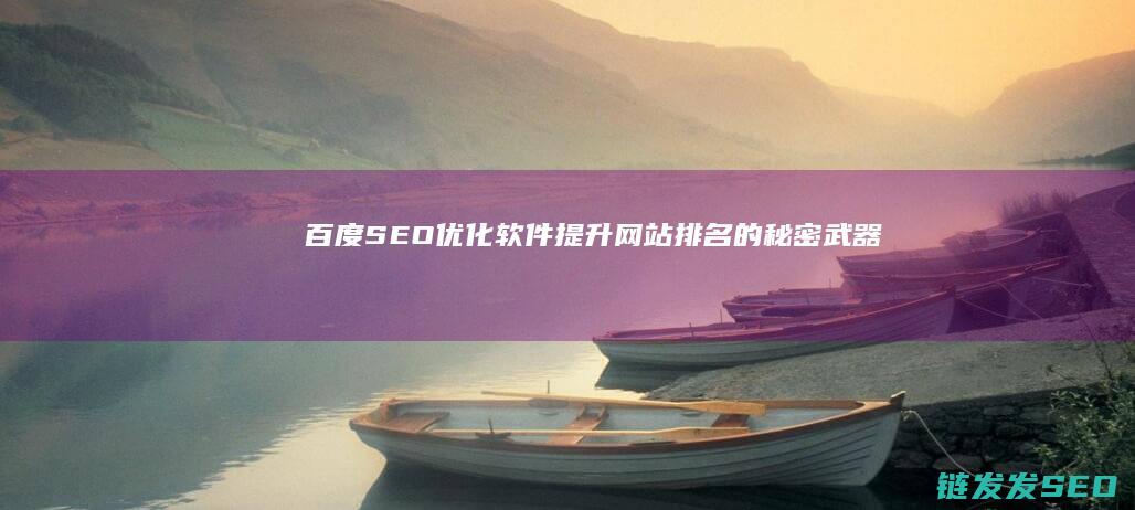 百度SEO软件提升网站的秘密武器