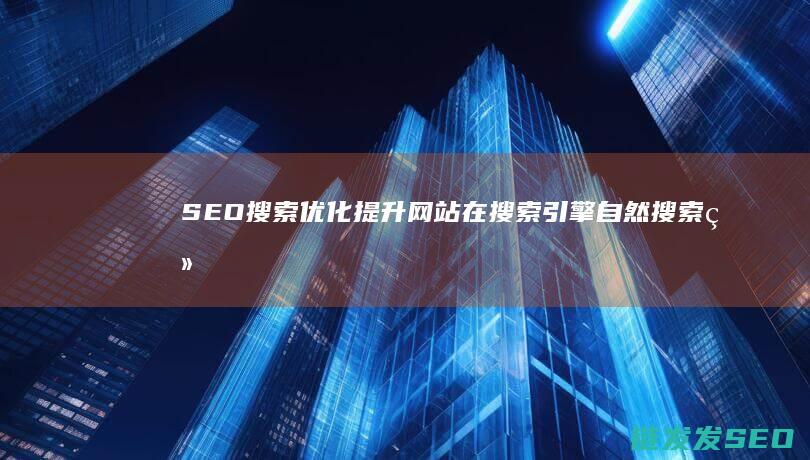 SEO搜索优化：提升网站在搜索引擎自然搜索结果中排名的艺术与科学 (SEO搜索优化)