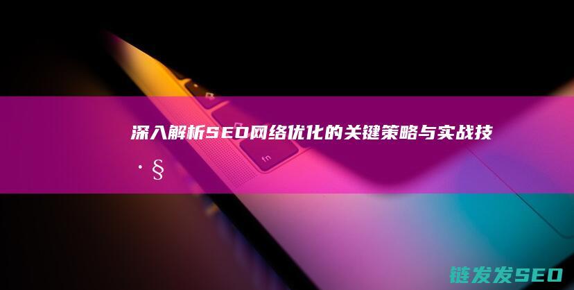 深入解析SEO网络优化的关键策略与实战技巧 (深入解析是什么意思)