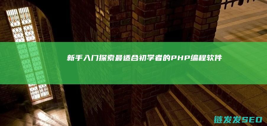 新手入门探索最适合初学者的编程软件
