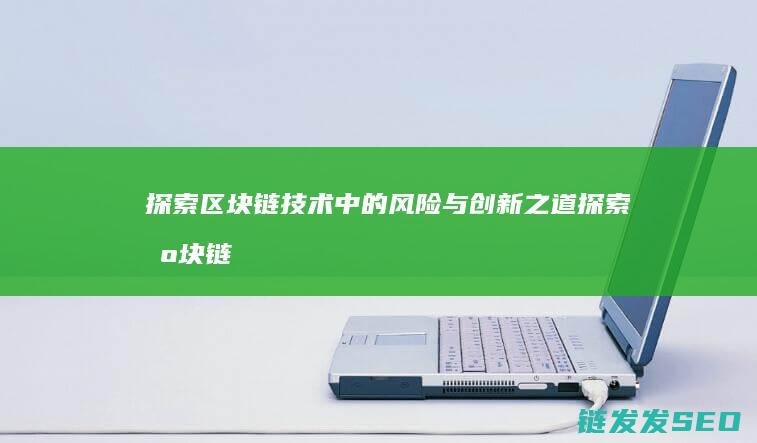 探索区块链技术中的风险与创新之道 (探索区块链技术在什么方面的应用)