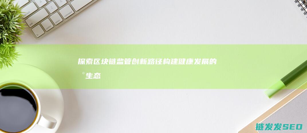 探索区块链监管创新路径：构建健康发展的新生态 (区块链监测系统)