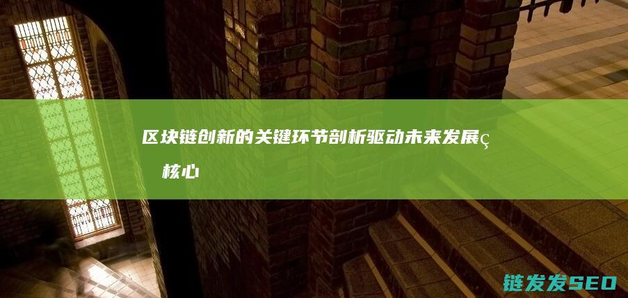 区块链创新的关键环节剖析：驱动未来发展的核心动力 (区块链创新的关键)