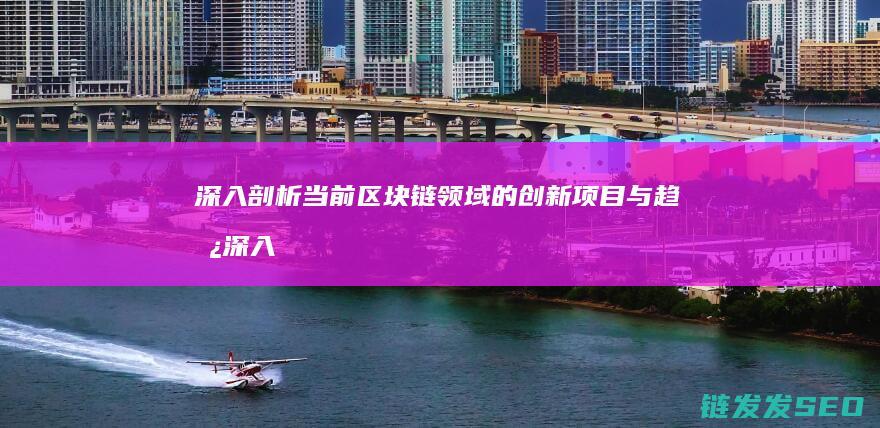 深入剖析当前区块链领域的创新项目与趋势 (深入剖析当前燃气安全)