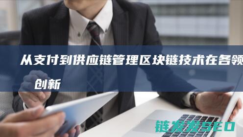 从支付到供应链管理：区块链技术在各领域的创新突破 (从支付到供应商的流程)