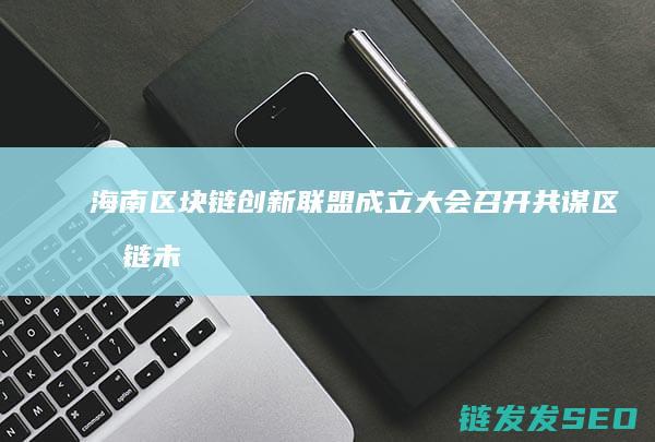 海南区块链创新联盟成立大会召开：共谋区块链未来发展 (海南 区块链 公司)
