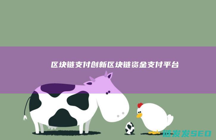 区块链支付创新 (区块链资金支付平台)