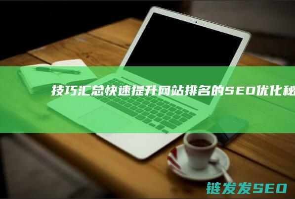 技巧汇总：快速提升网站排名的SEO优化秘诀 (快廋的方法)