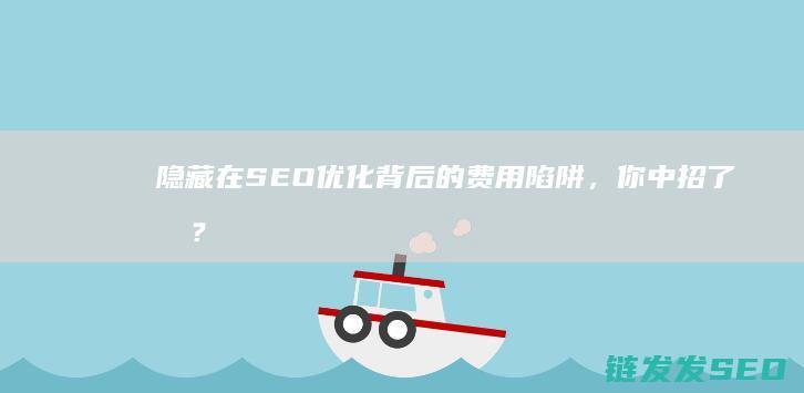 隐藏在SEO优化背后的费用陷阱，你中招了吗？ (隐藏在森林里的别墅)