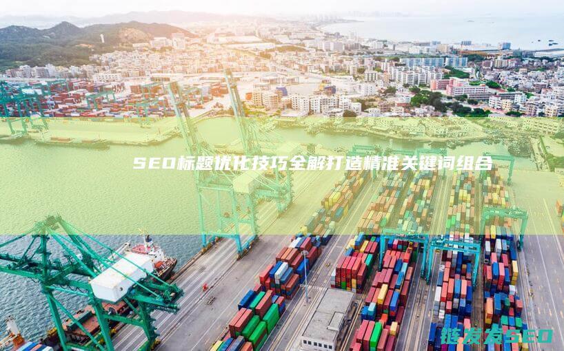 SEO标题优化技巧全解：打造精准关键词组合 (seo标题优化的方法)
