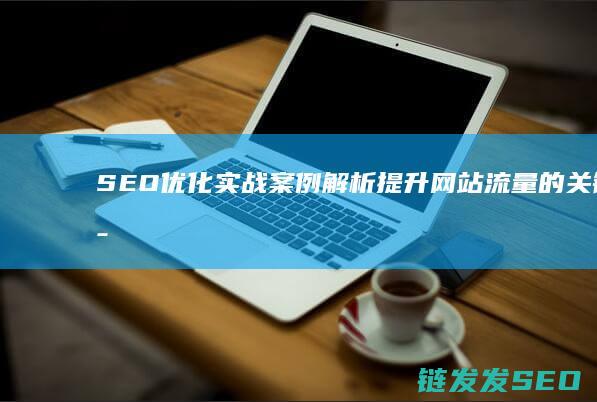 SEO优化实战案例解析：提升网站流量的关键策略 (SEO优化实训心得)