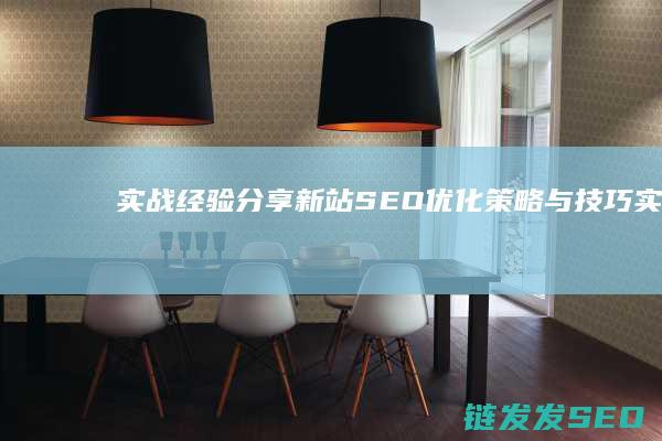 实战经验分享：新站SEO优化策略与技巧 (实战经验分享主持词怎么串词)
