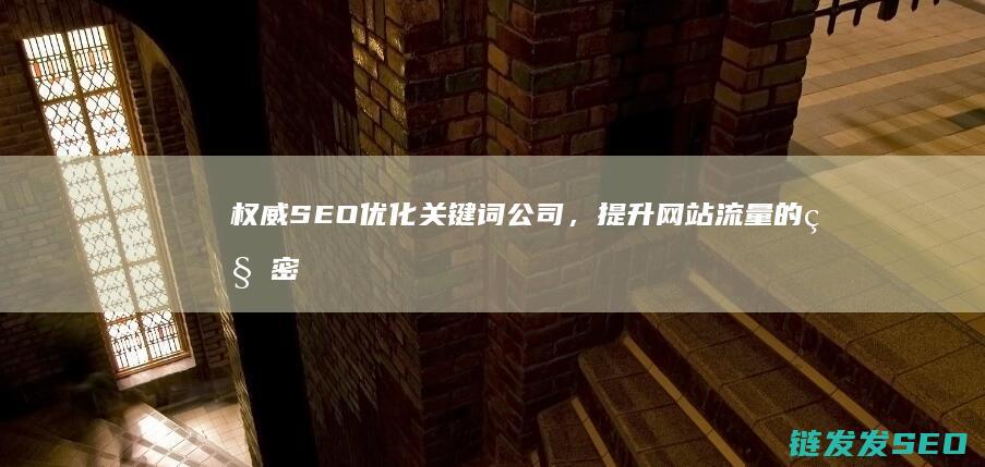 权威SEO优化关键词公司，提升网站流量的秘密武器 (权威seo术语)
