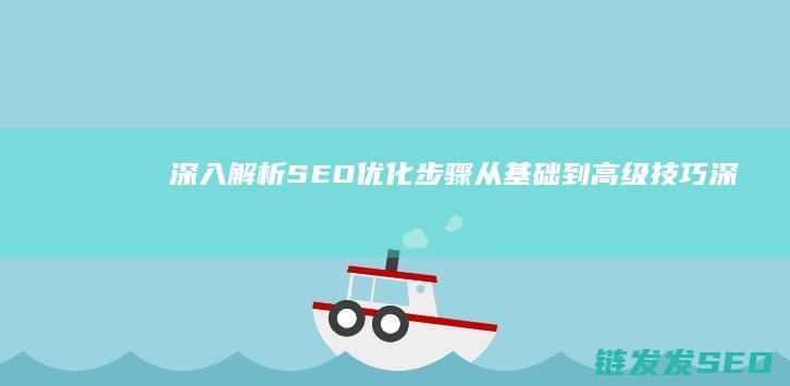 深入解析SEO优化步骤：从基础到高级技巧 (深入解析sas电子版)