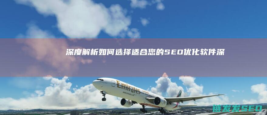 深度解析如何选择适合您的SEO软件深