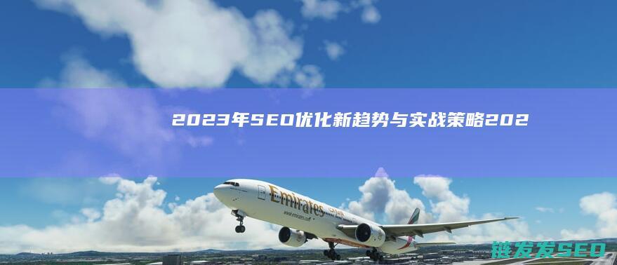 2023年SEO优化新趋势与实战策略 (2023年是什么年)