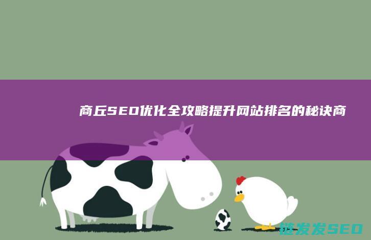 商丘SEO优化全攻略：提升网站排名的秘诀 (商丘网站优化公司)