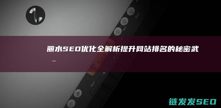 丽水SEO优化全解析：提升网站排名的秘密武器 (丽水优化公司)