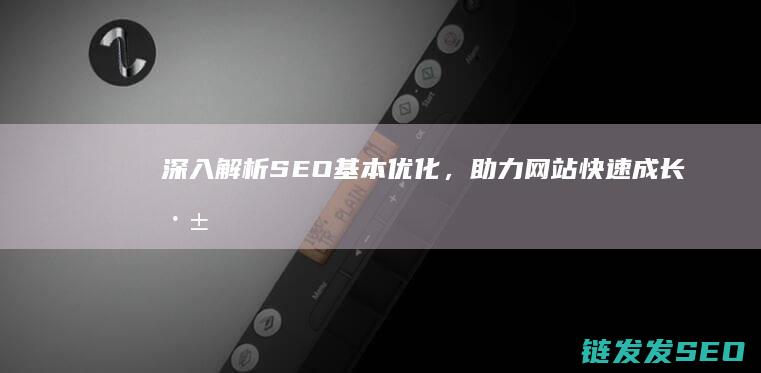 深入解析SEO基本优化，助力网站快速成长 (深入解析sas电子版)
