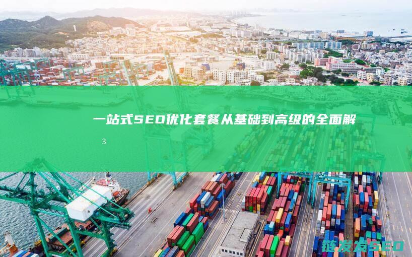 一站式SEO优化套餐：从基础到高级的全面解决方案 (一站式色色色)