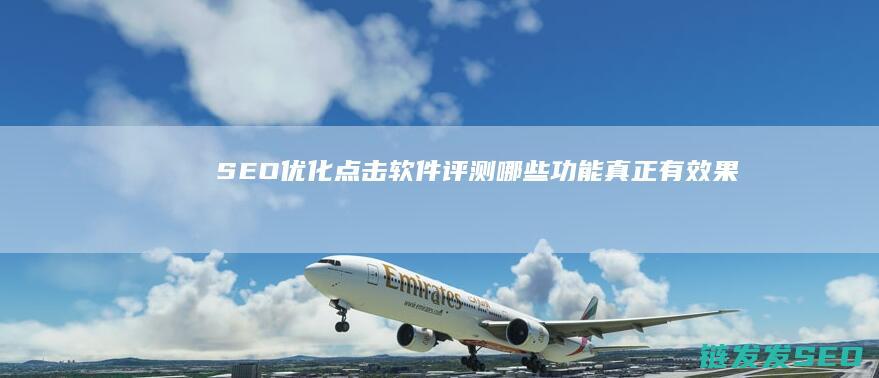 SEO优化点击软件评测：哪些功能真正有效果 (seo常用优化技巧)