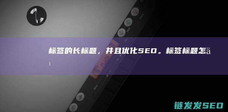 标签的长标题，并且优化SEO。 (标签标题怎么设置)