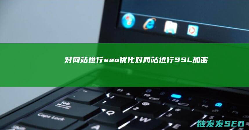 对网站进行seo优化 (对网站进行SSL加密)
