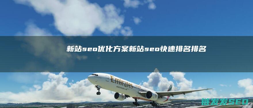 新站seo方案新站seo快速