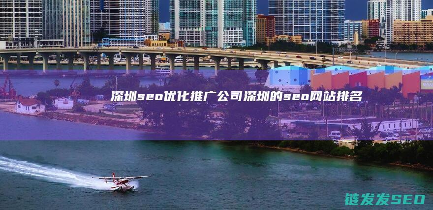 深圳seo优化推广公司 (深圳的seo网站排名优化)