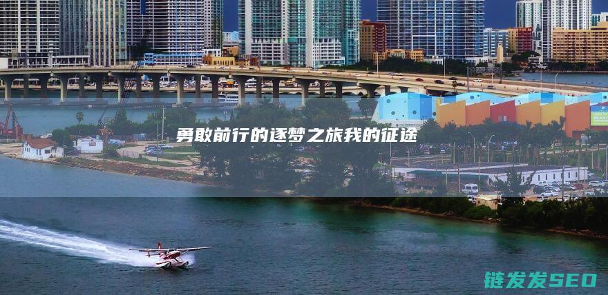 勇敢前行的逐梦之旅-我的征途