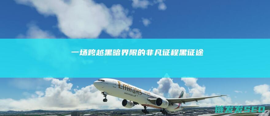 一场跨越黑暗界限的非凡征程-黑征途