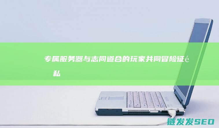 专属服务器-与志同道合的玩家共同冒险-征途私服发布网