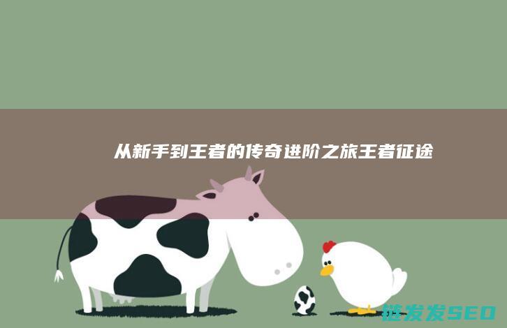 从新手到王者的传奇进阶之旅-王者征途