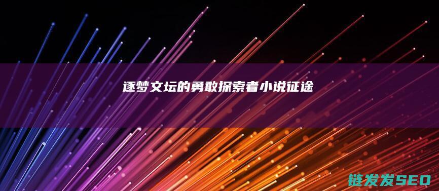 逐梦文坛的勇敢探索者-小说征途