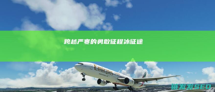 跨越严寒的勇敢征程-冰征途