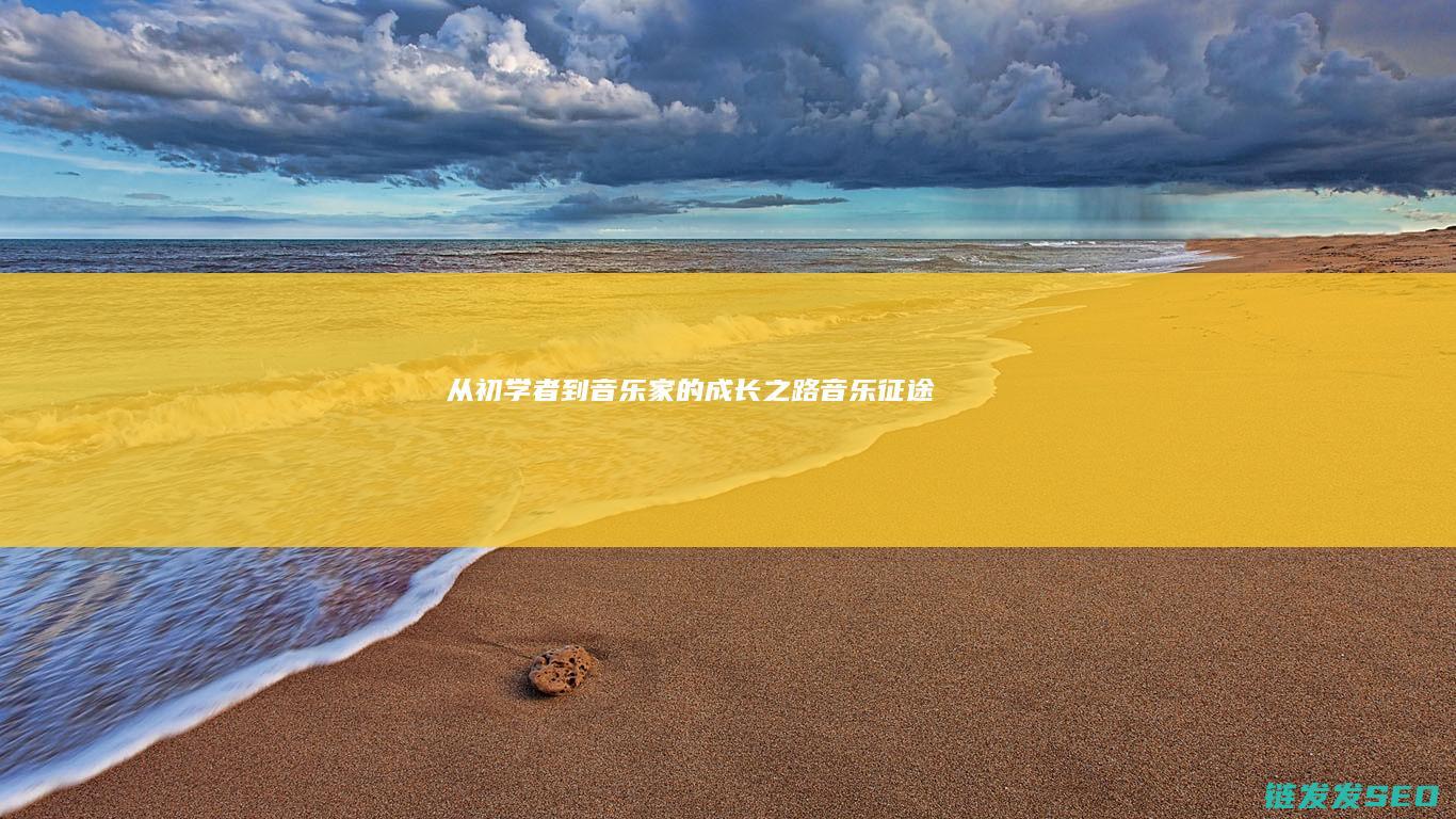 从初学者到音乐家的成长之路-音乐征途
